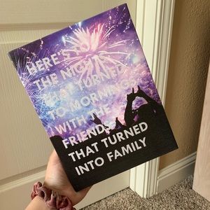 Canvas Painting w/ Quote